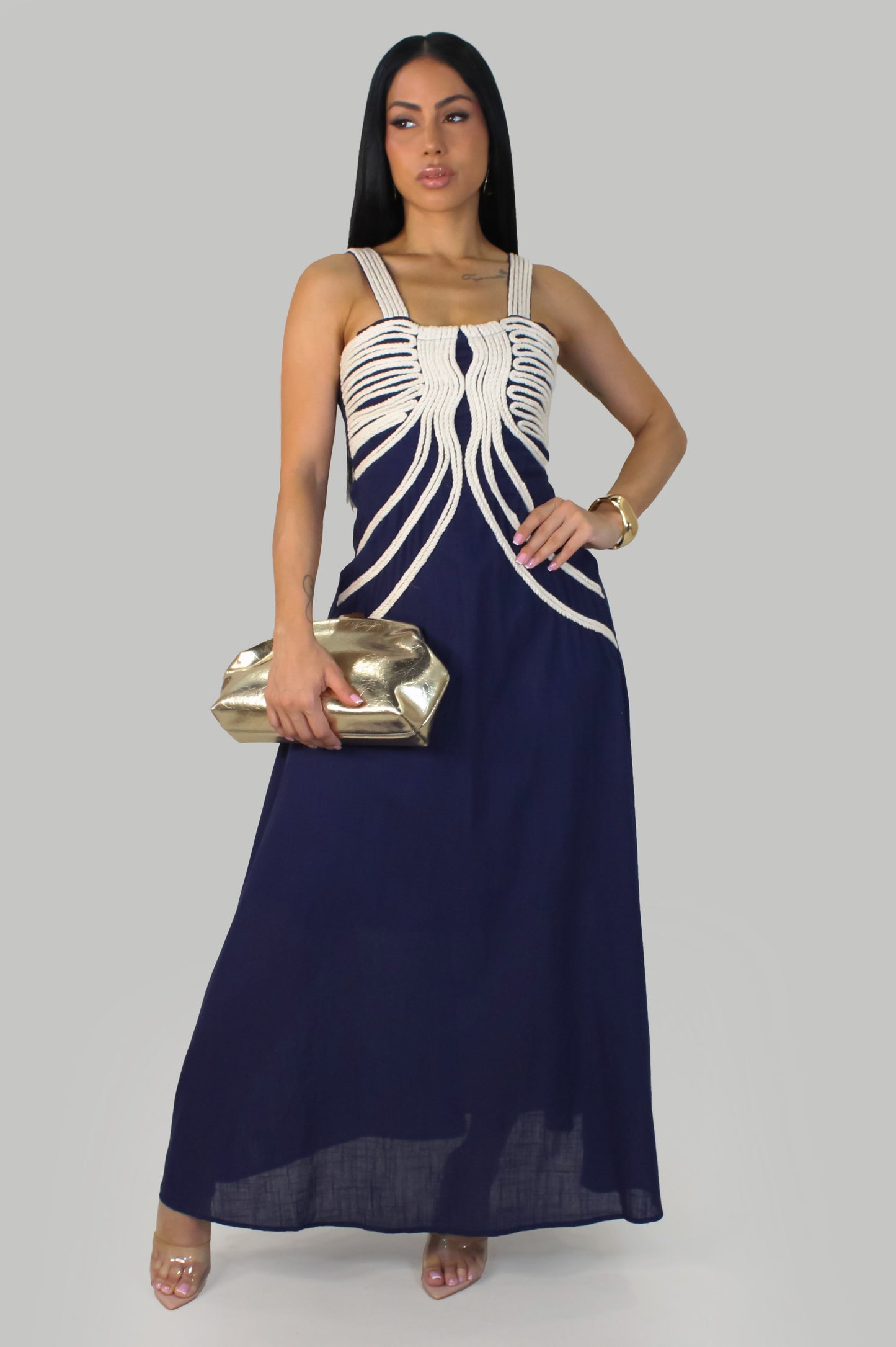 Sienna's Dress - Blue