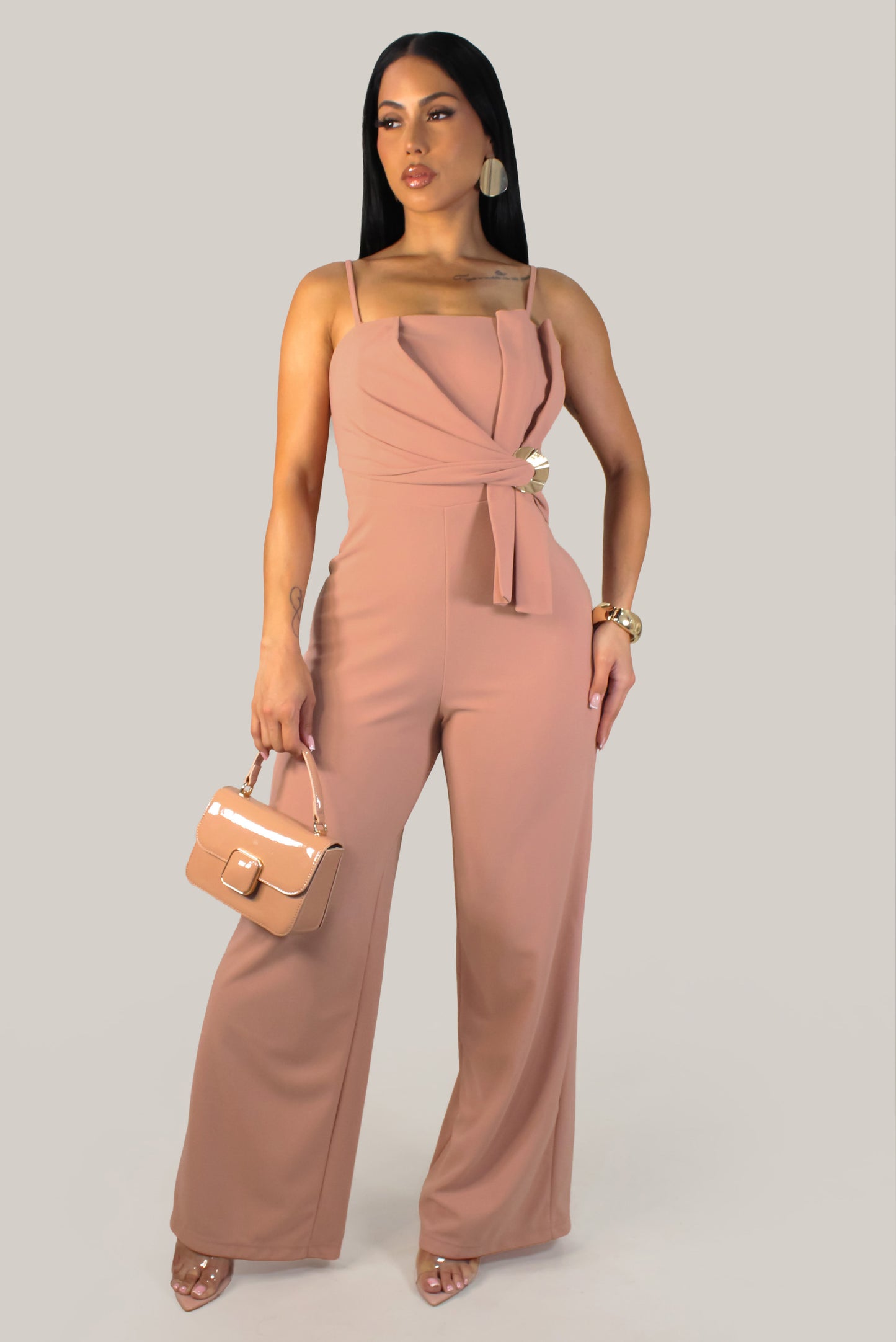 Nahirana Jumpsuit - Mauve