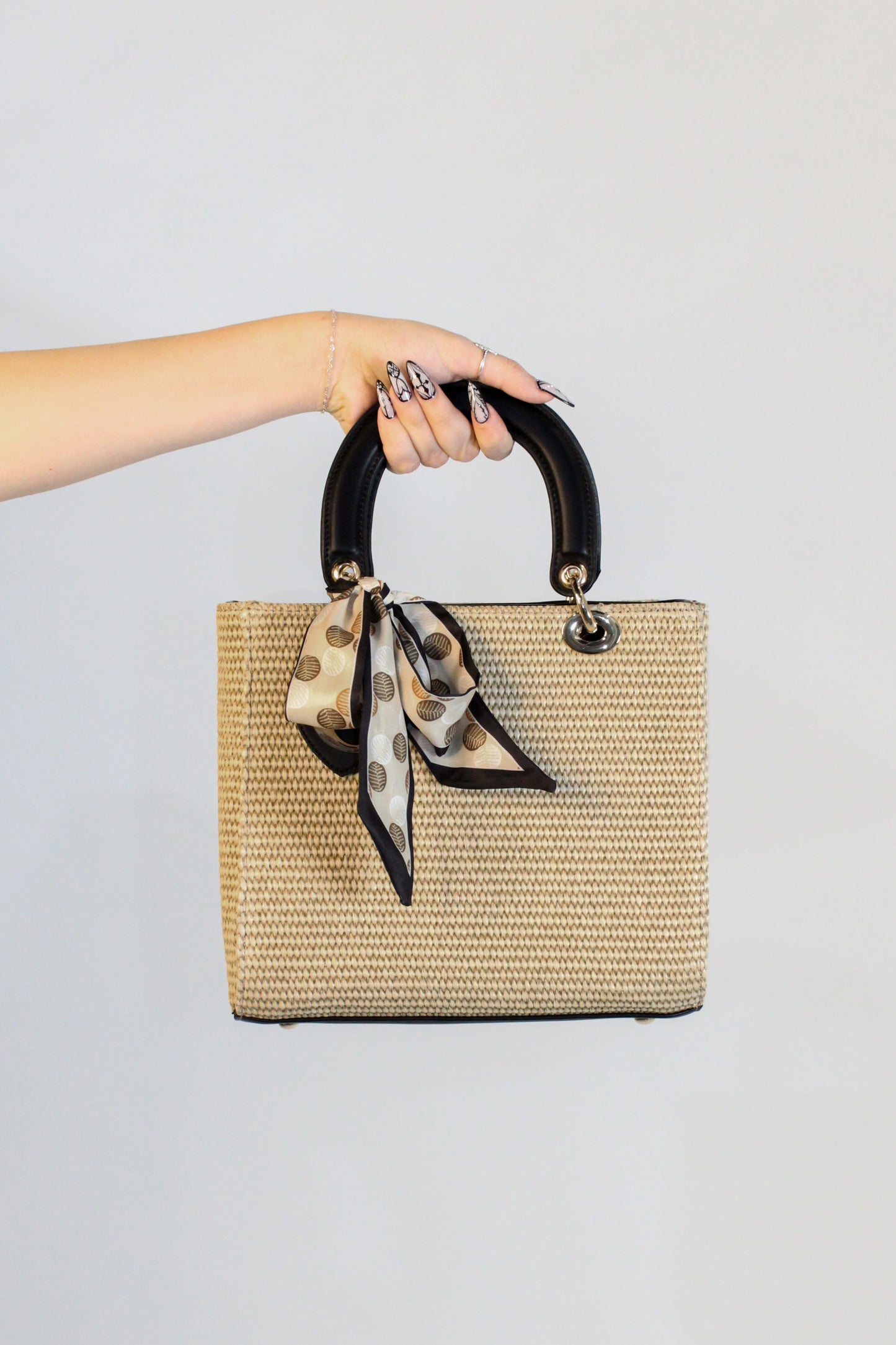 Best Part Purse - Brown - Black