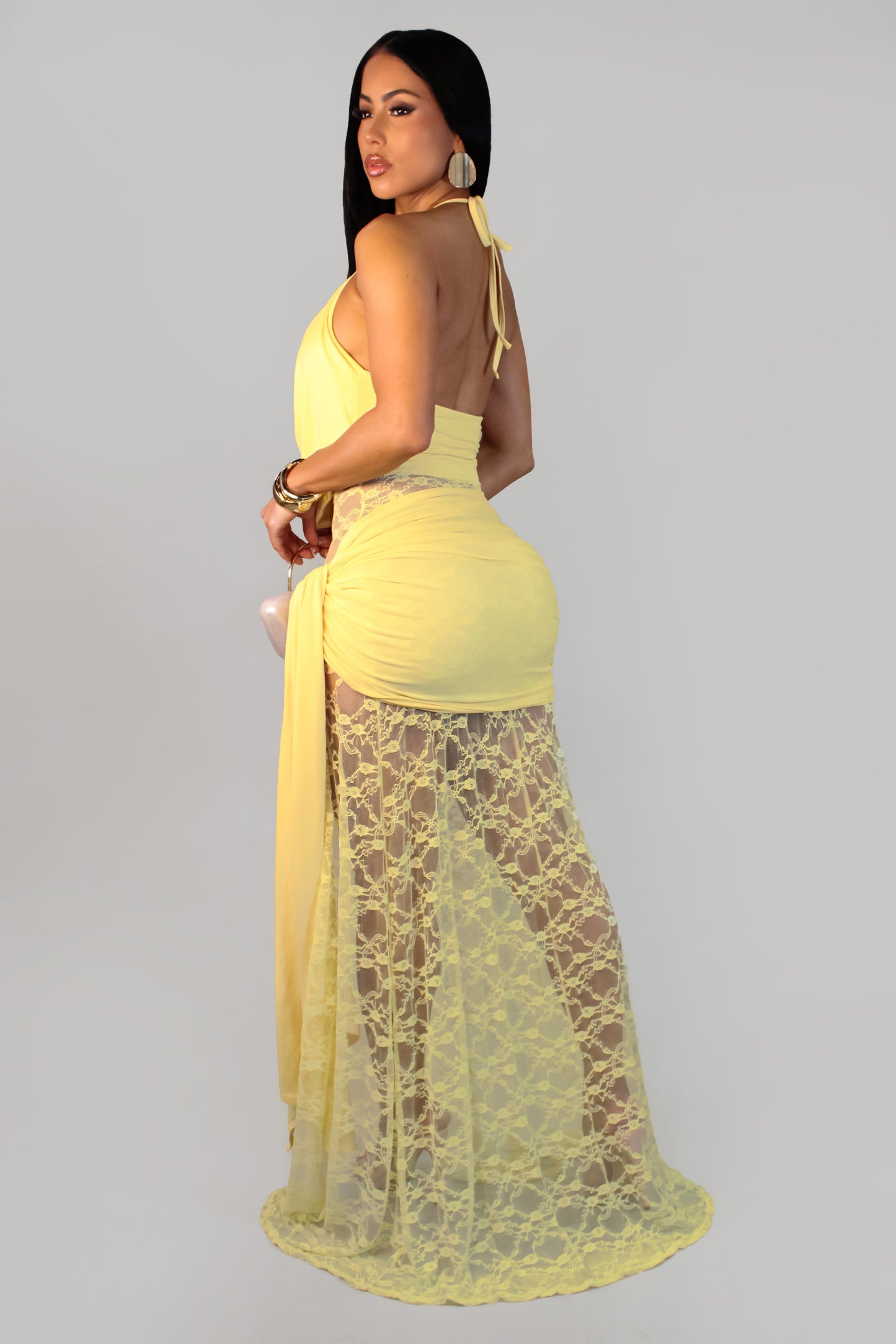 Dreams Of Jaipur Dress - Yellow