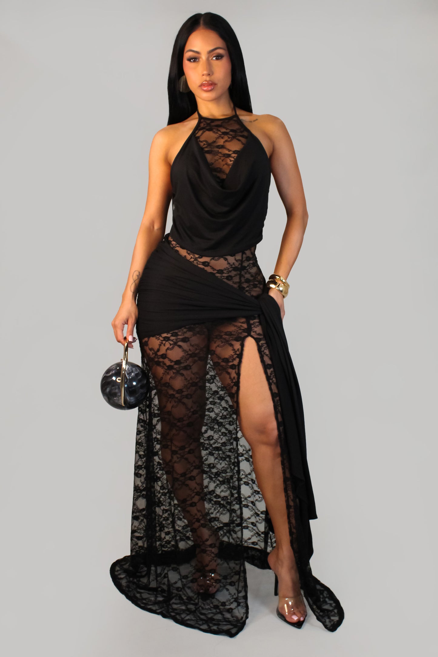 Dreams Of Jaipur Dress - Black