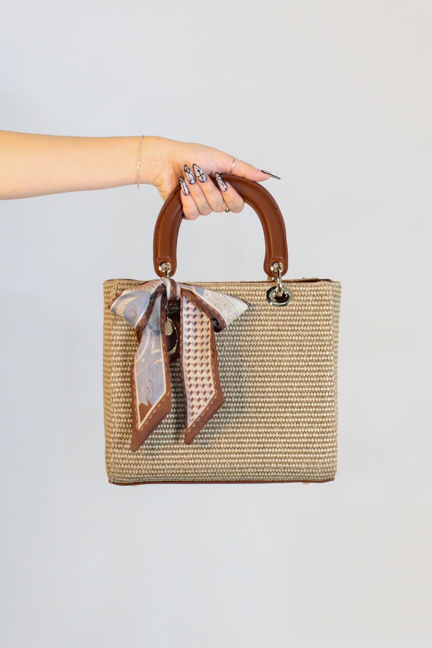 Best Part Purse - Brown - Black