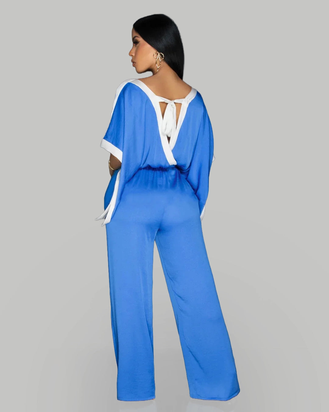 One Step At A Time Pant Set - Blue