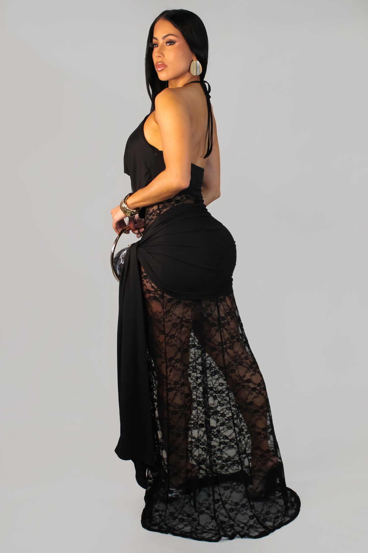 Dreams Of Jaipur Dress - Black