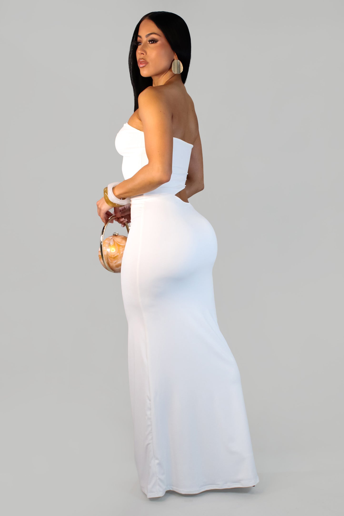 Dancing Under The Sun  Dress - White