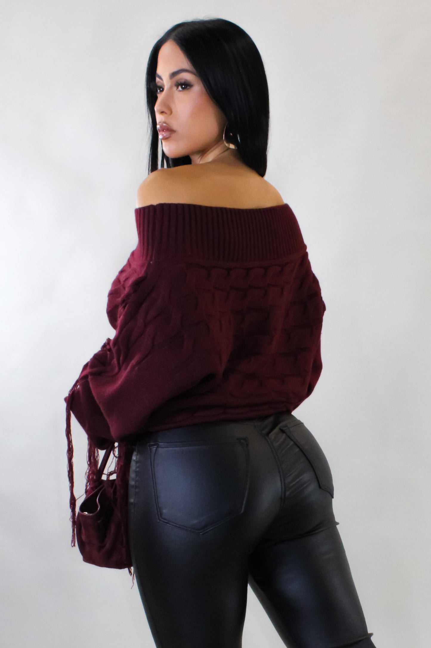 Real Moment Crew Neck - Red