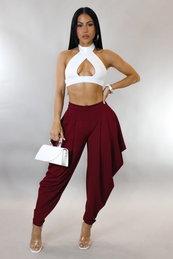 Crave More Pants - Red