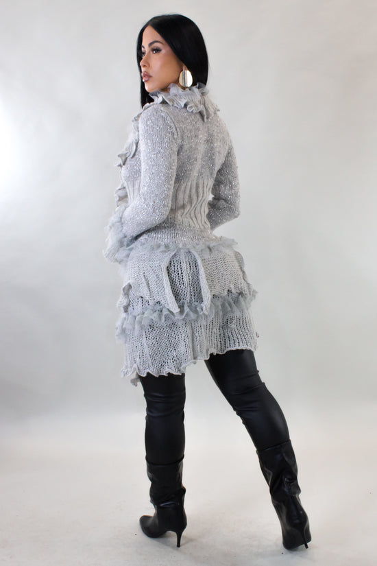 Playful Mood Blouse - Grey