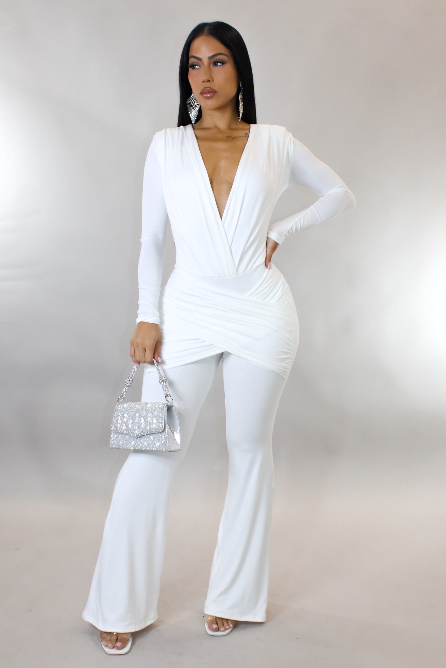 Eye Catching Jumpsuit - White