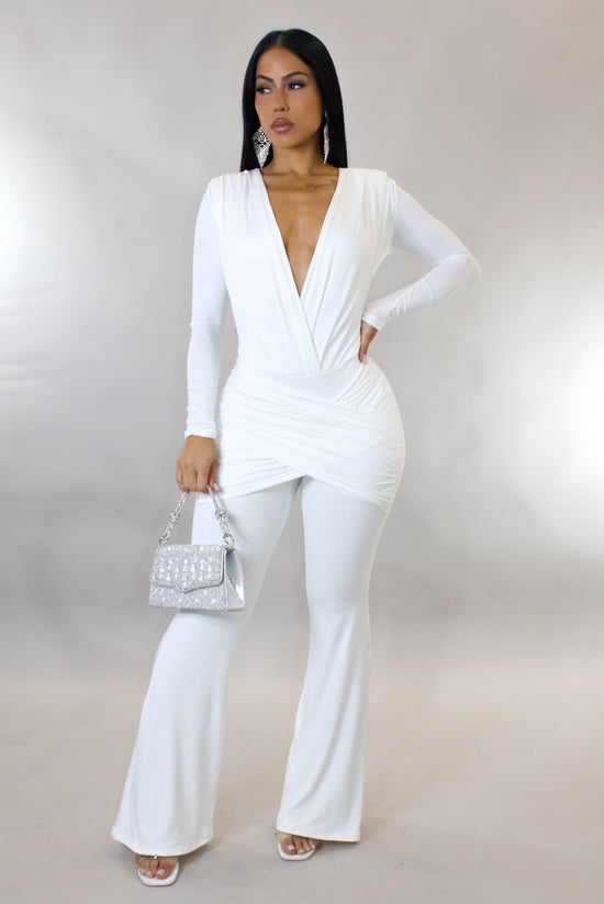 Eye Catching Jumpsuit - White