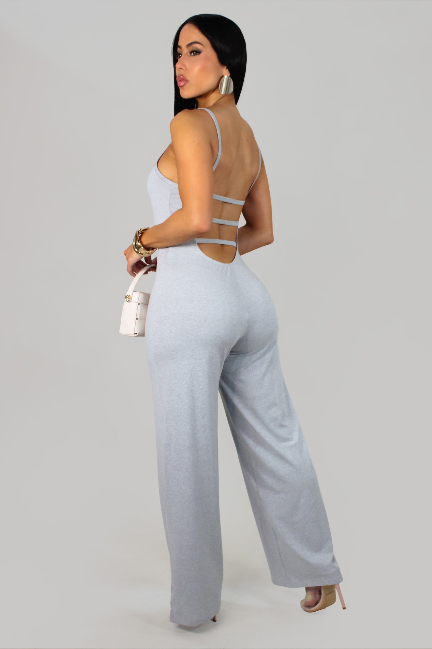 Marianne Jumpsuit - Gray