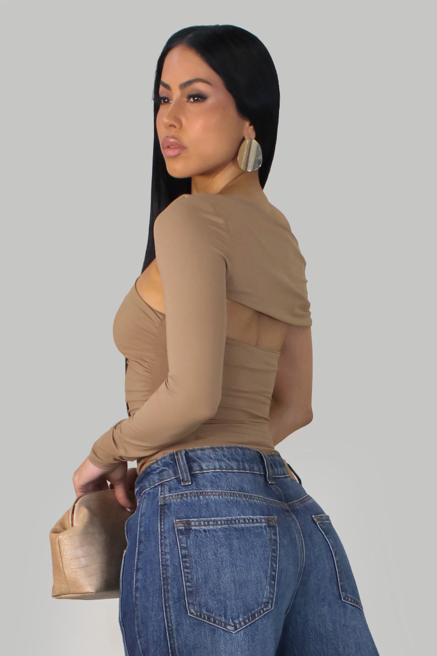 Eclipse Top - Brown