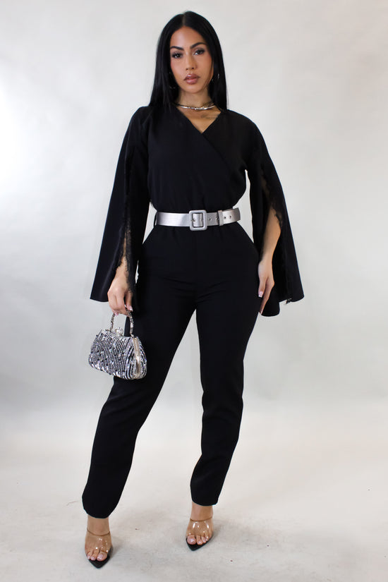 Need Your Love Jumpsuit - Black