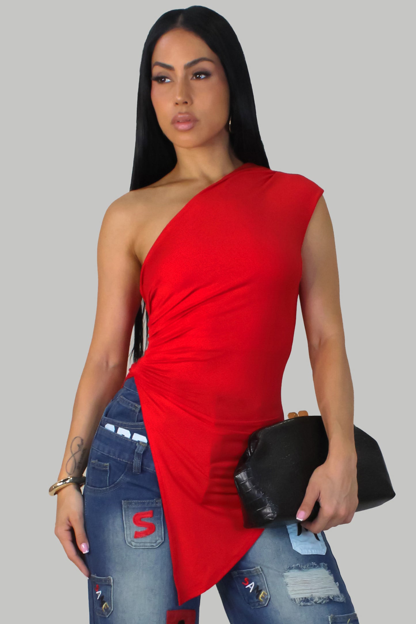 Valentina's Top - Red
