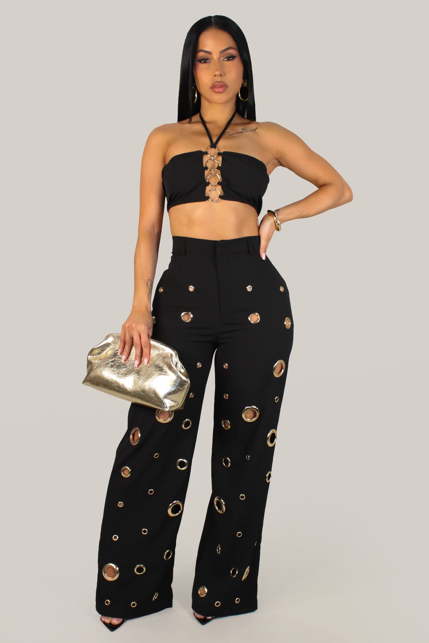 Scenic Pant Set - Black