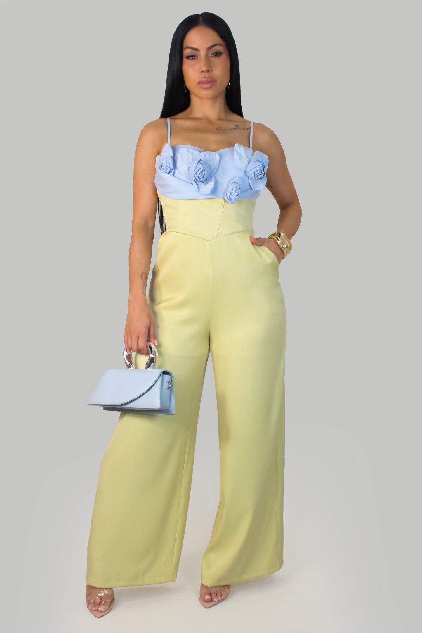 Honey Glow Jumpsuit - Yellow