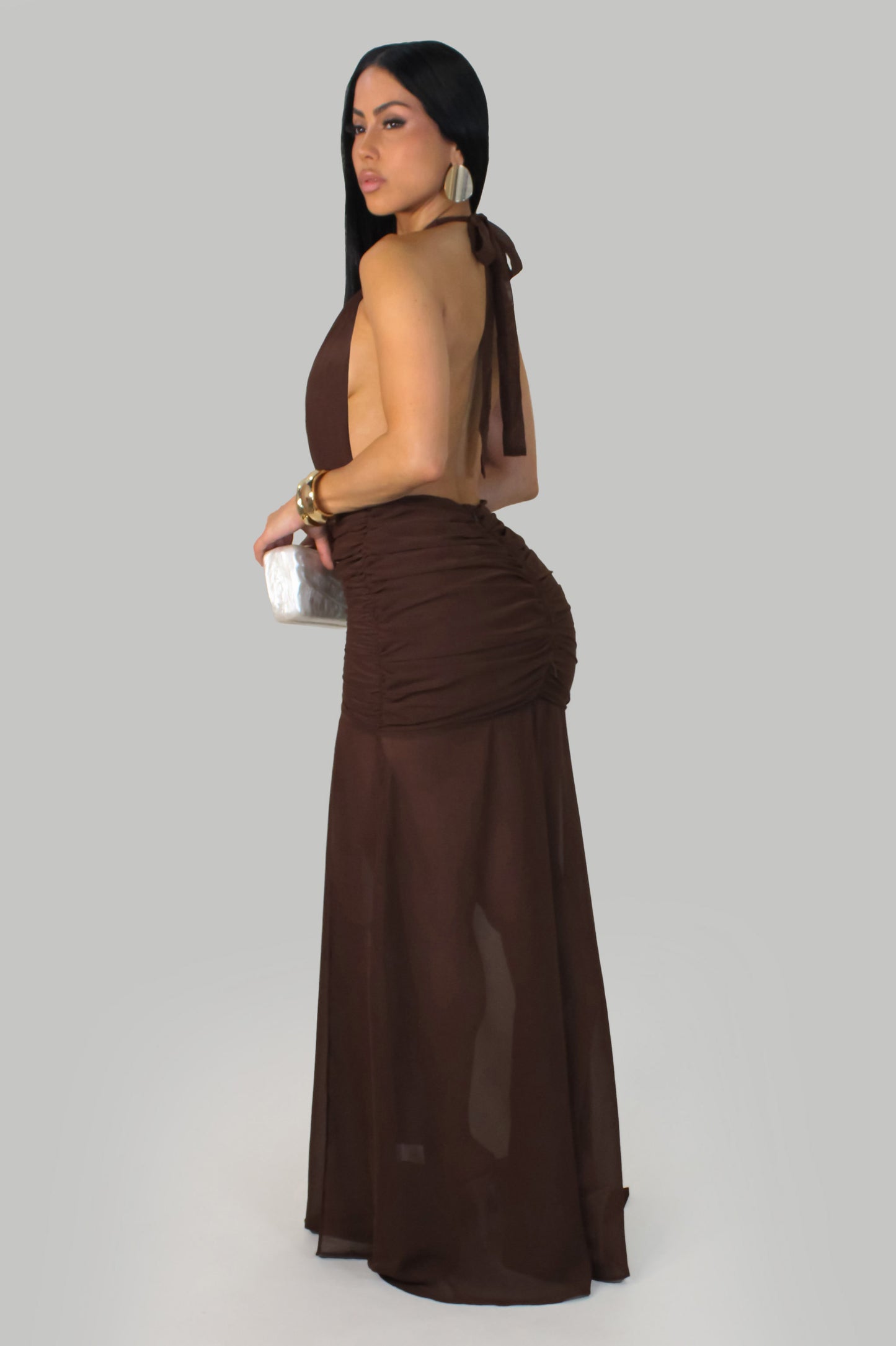 Esmeralda's Dress -Brown