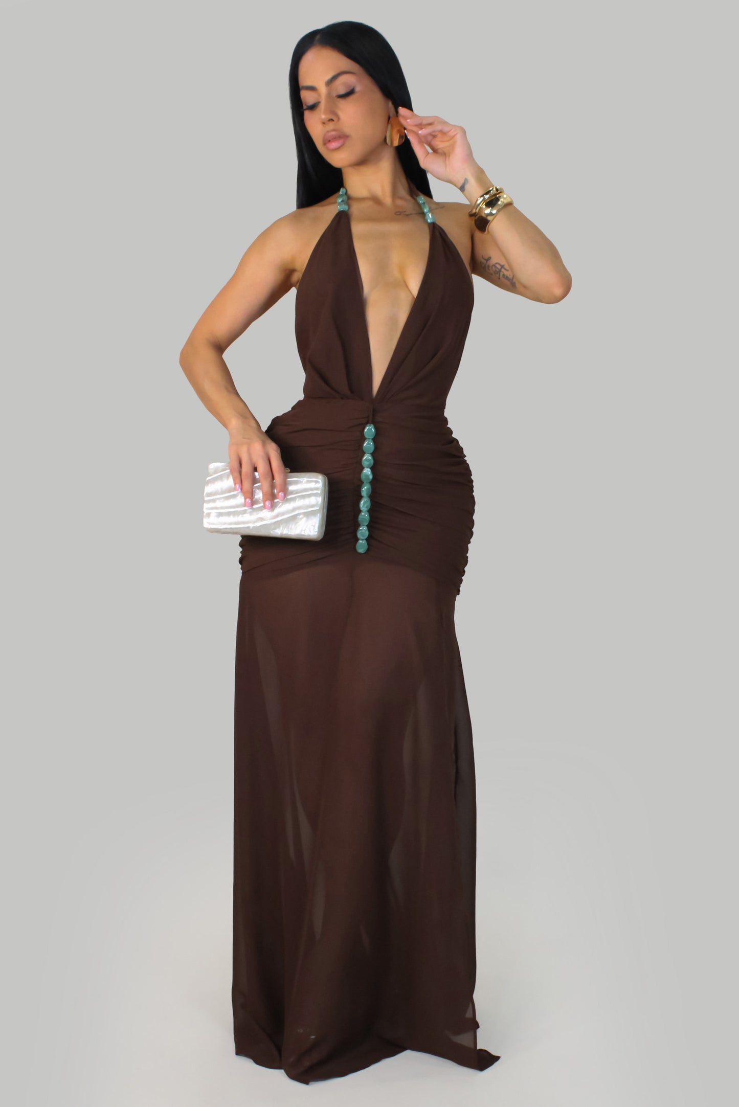 Esmeralda's Dress -Brown