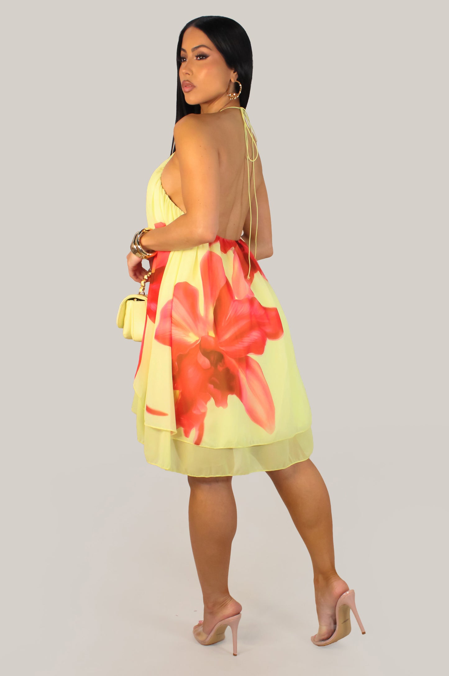 Marcela Dress- Yellow