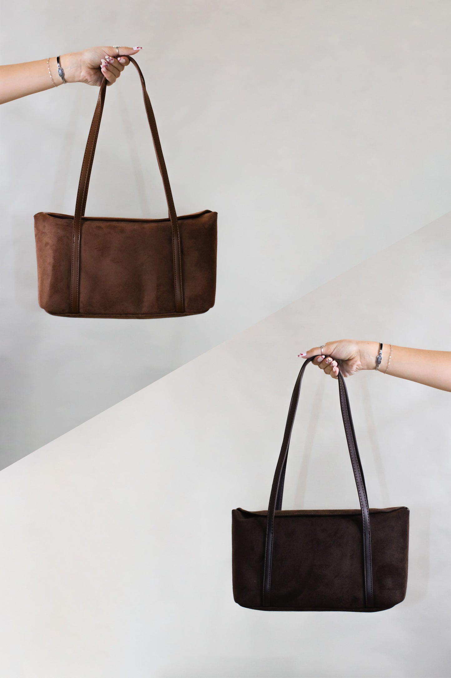 Steller  Purse - Brown - Black