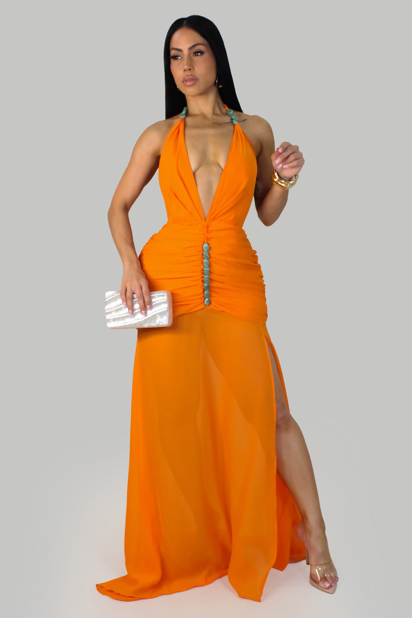Esmeralda's Dress -Orange