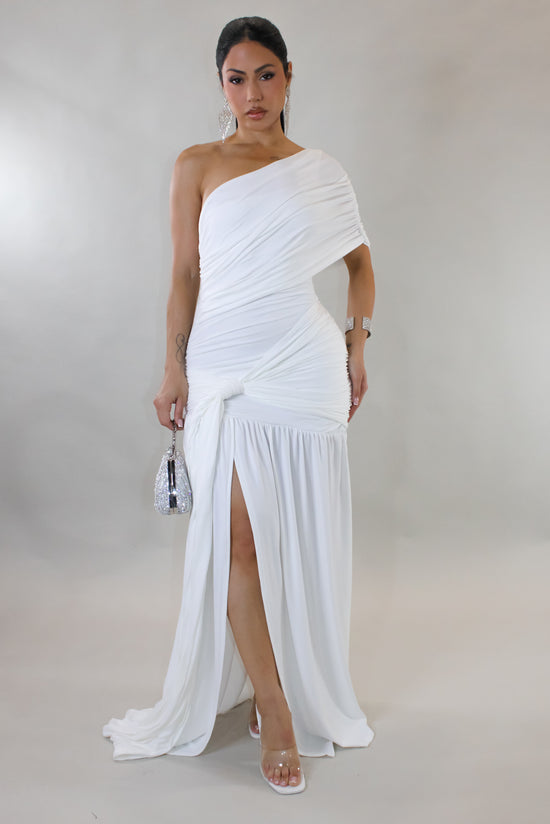 Take Me Home Maxi Dress- White