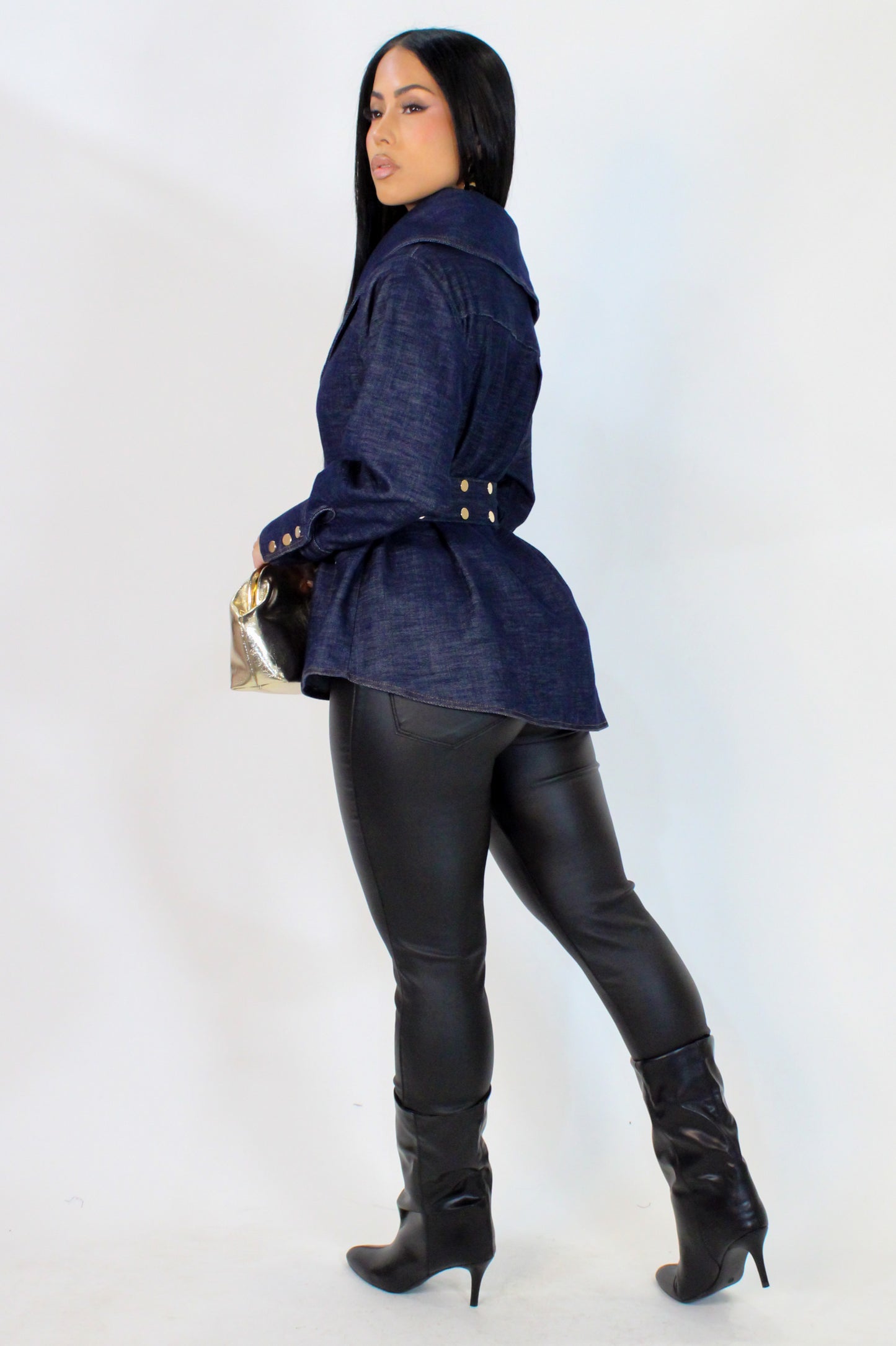 The Juliet Top - Denim