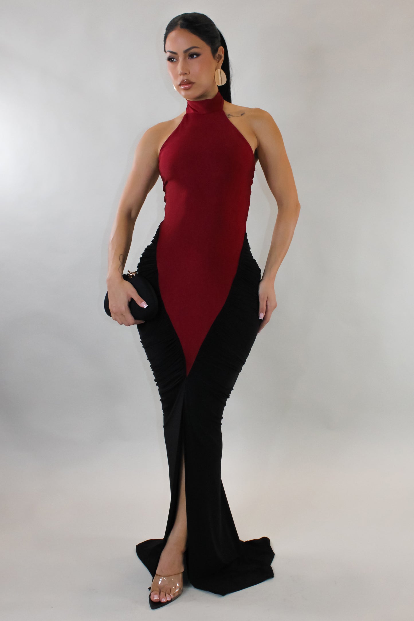 Take It Slow Maxi Dress - Red