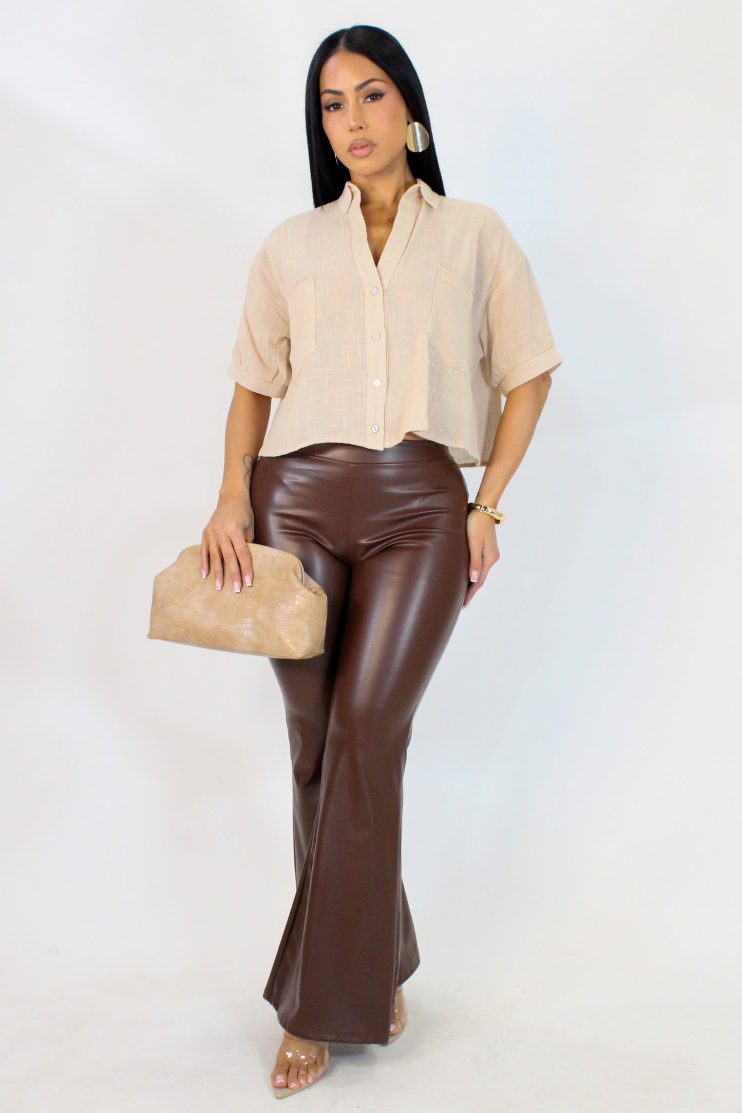 Soul Tie Pants - Brown