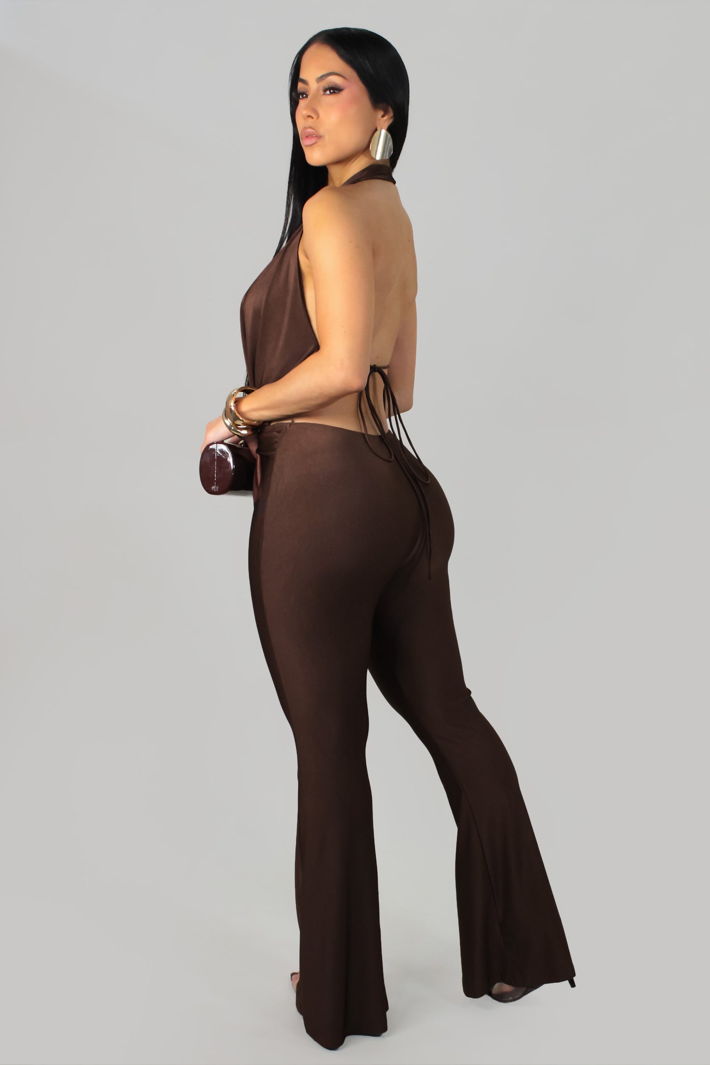 Maxine Jumpsuit - Brown