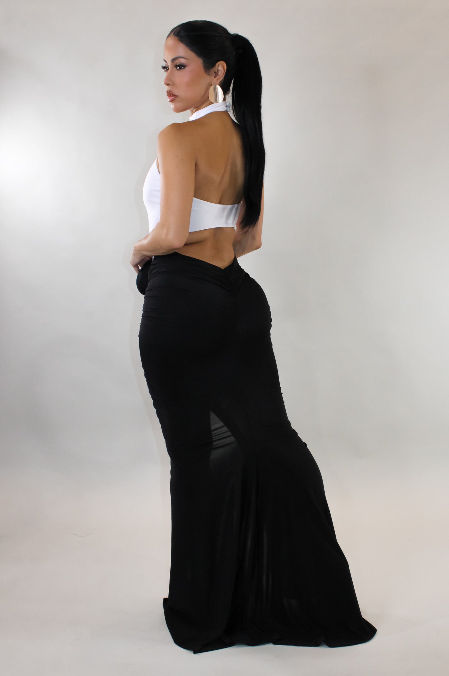 Take It Slow Maxi Dress - White