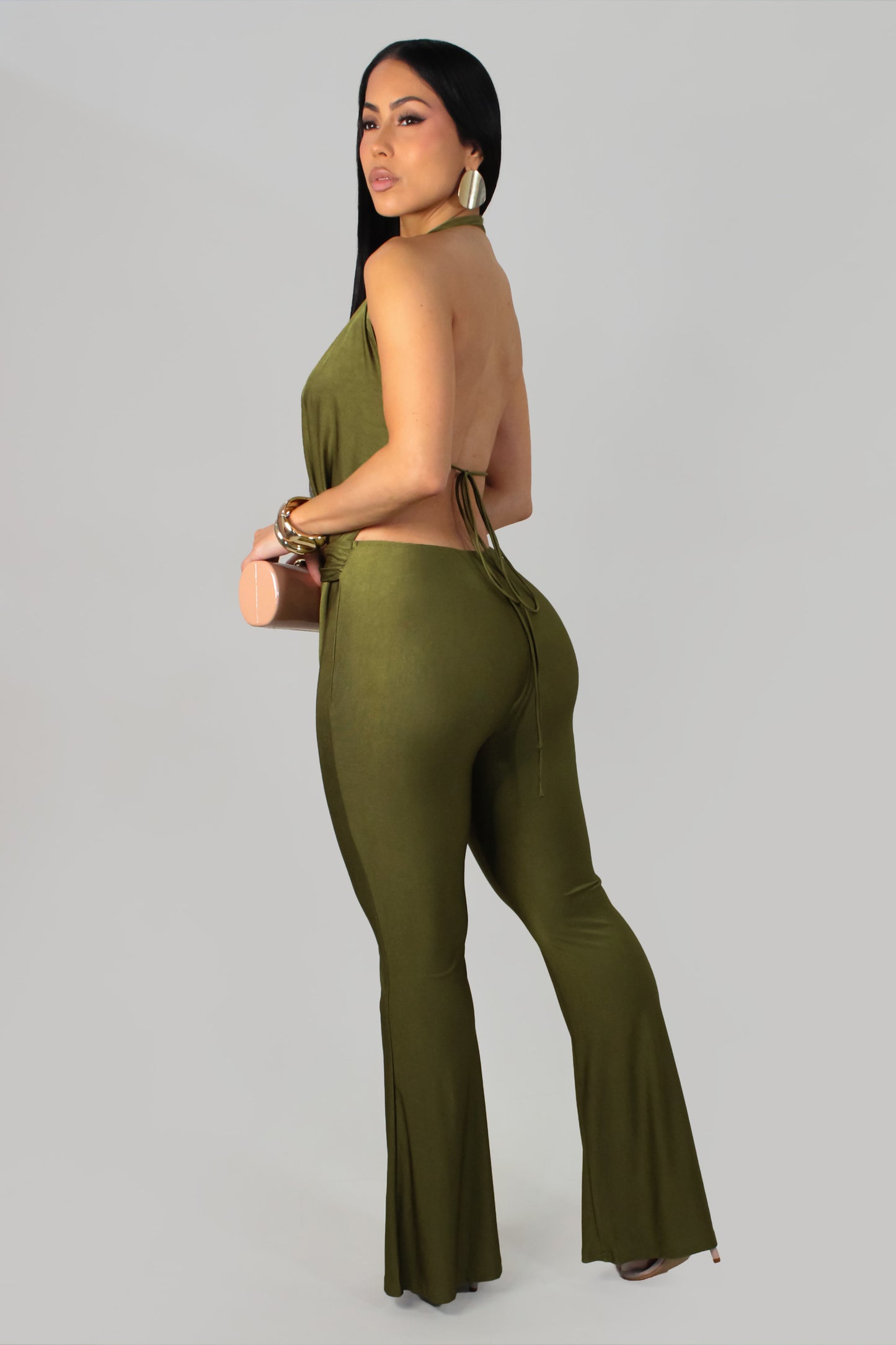 Maxine Jumpsuit - Olive