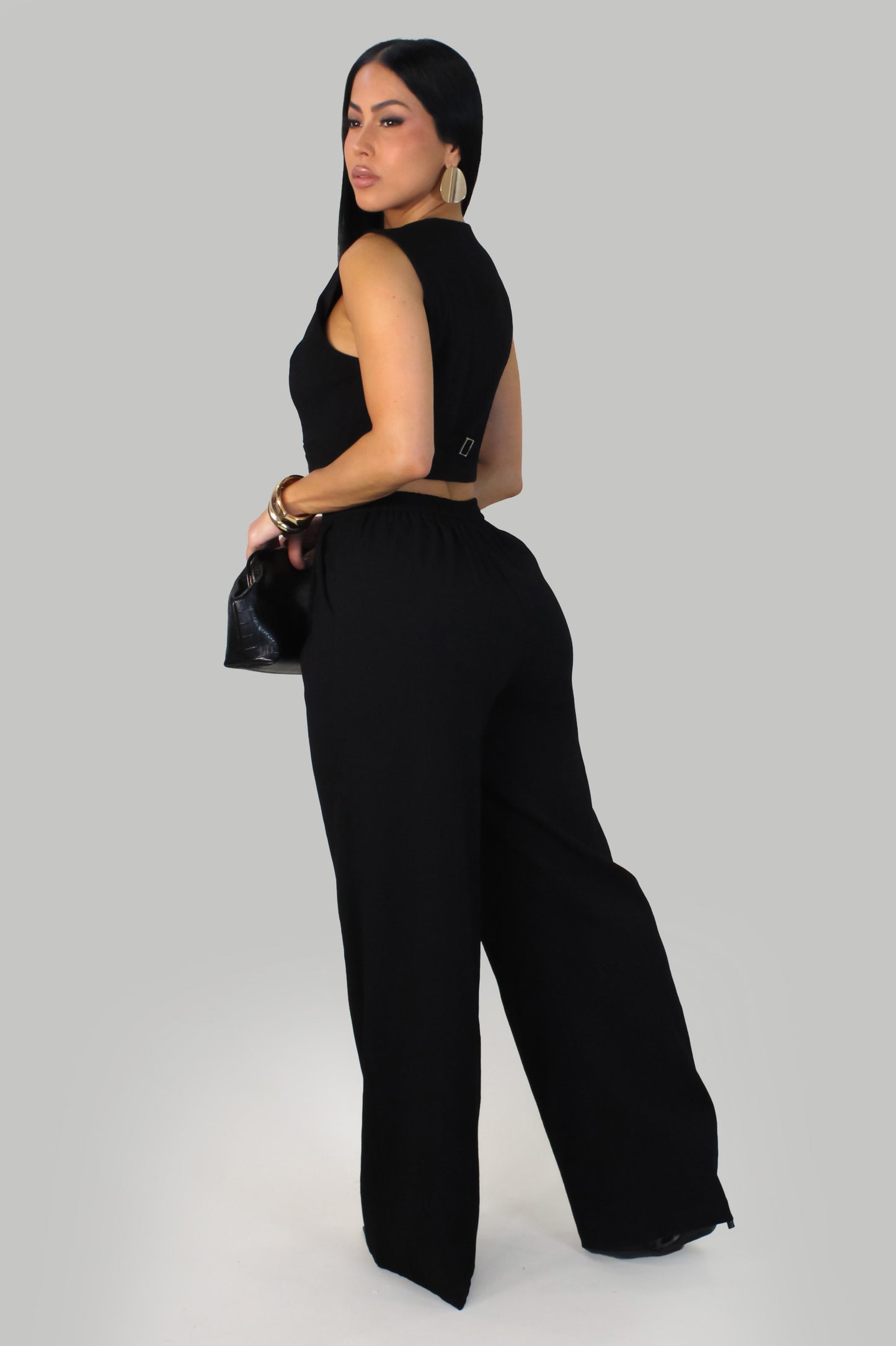 Ibiza Nights  Jumpsuit -Black