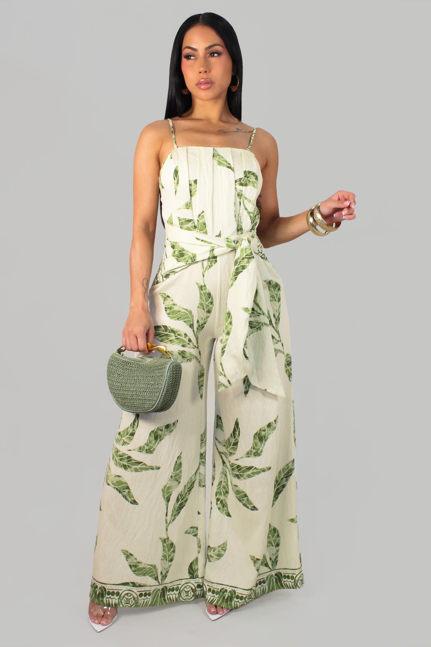 Malakha's Jumpsuit - Green