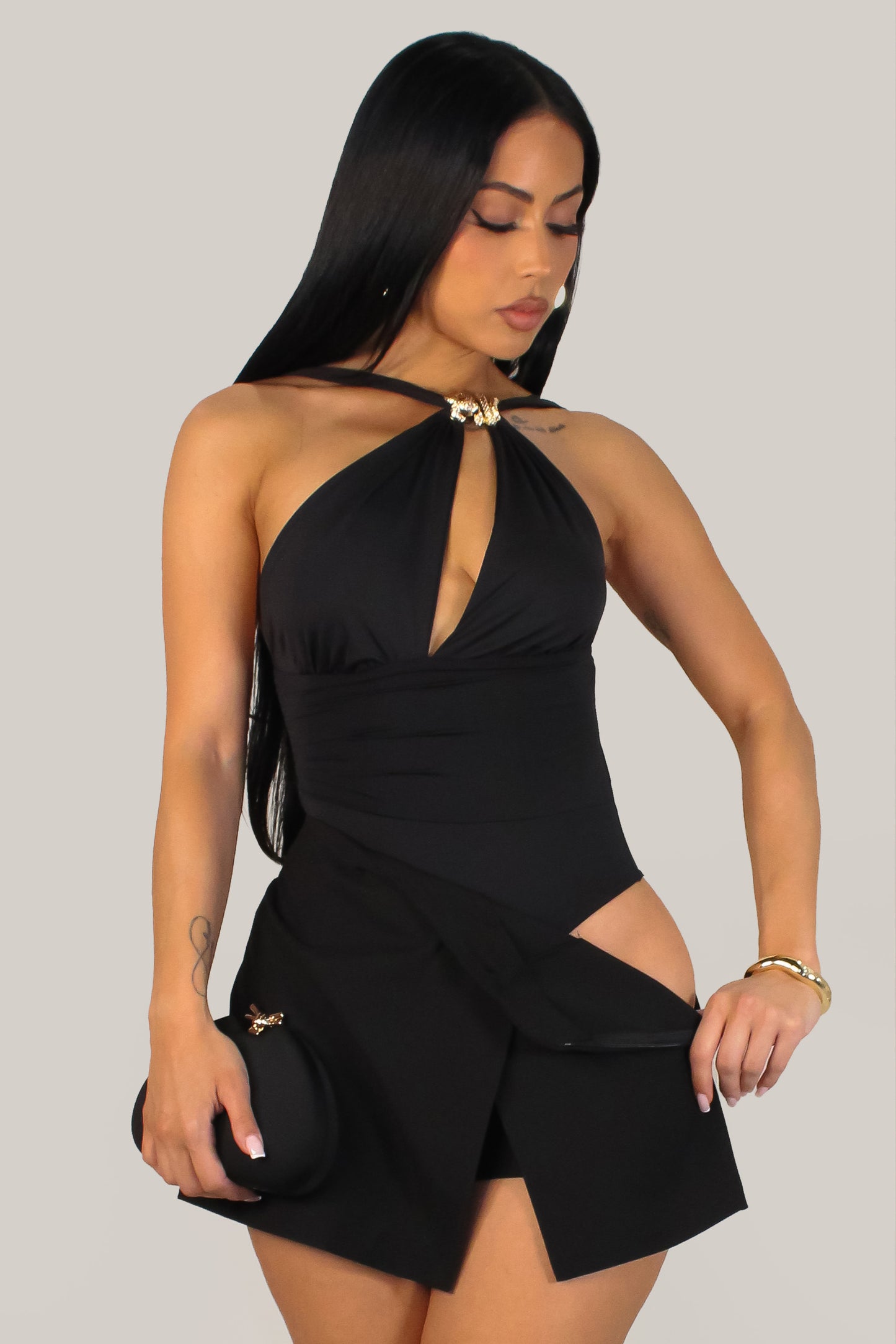 Gretta Bodysuit - Black