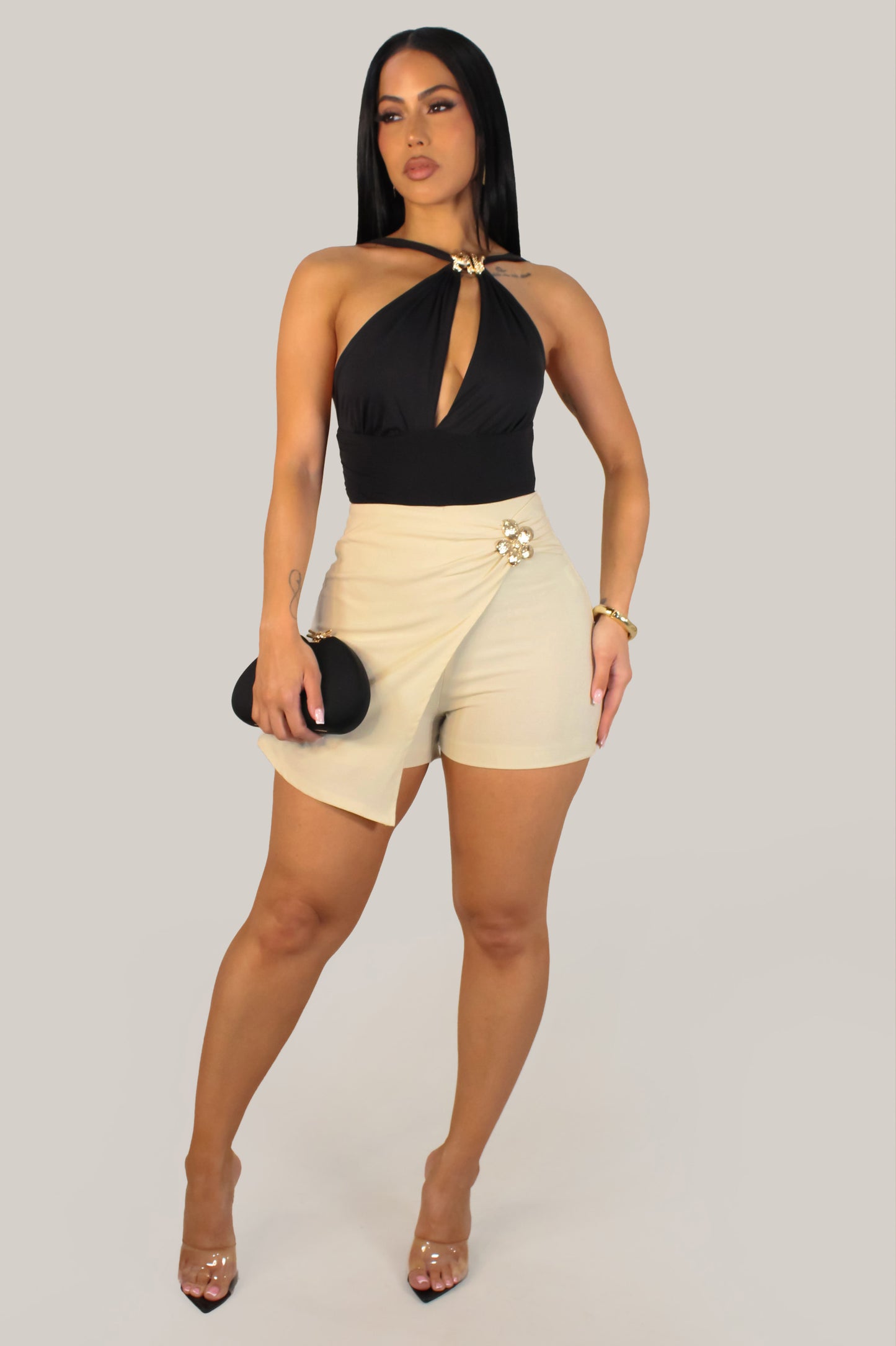 Brianna Shorts  - Cream