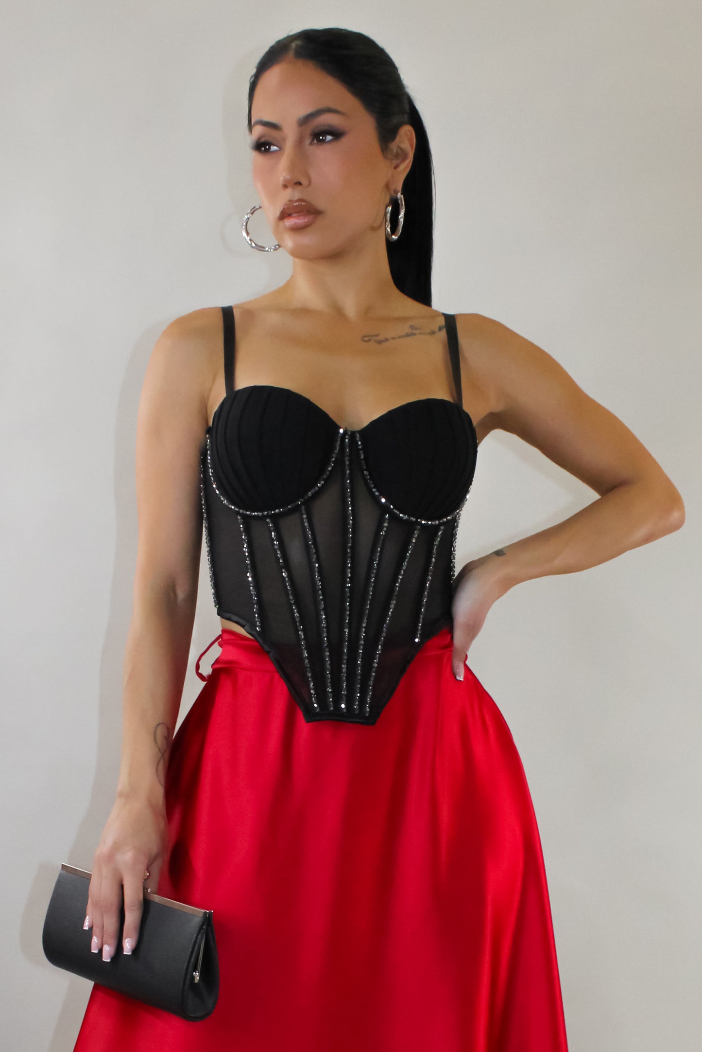 Bustier Top - Black