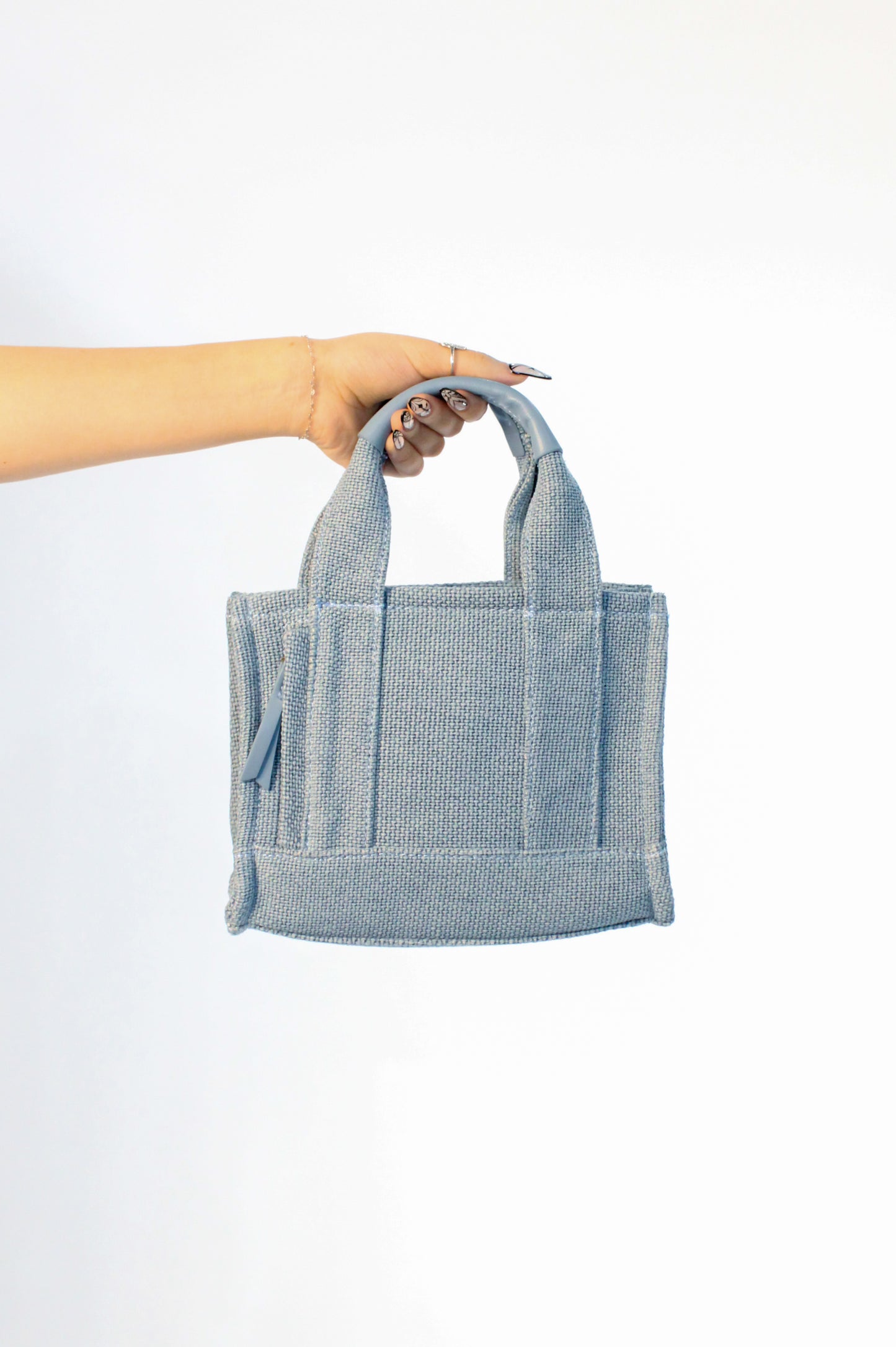 Crossing The Line Purse - Tan - Yellow - Blue