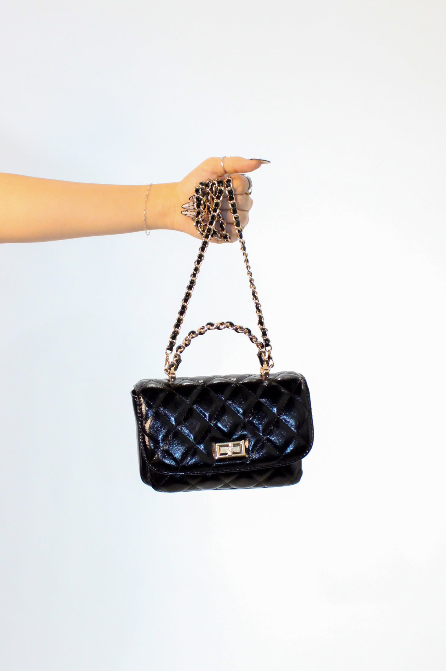 Better Than Before Purse - White - Yellow - Black