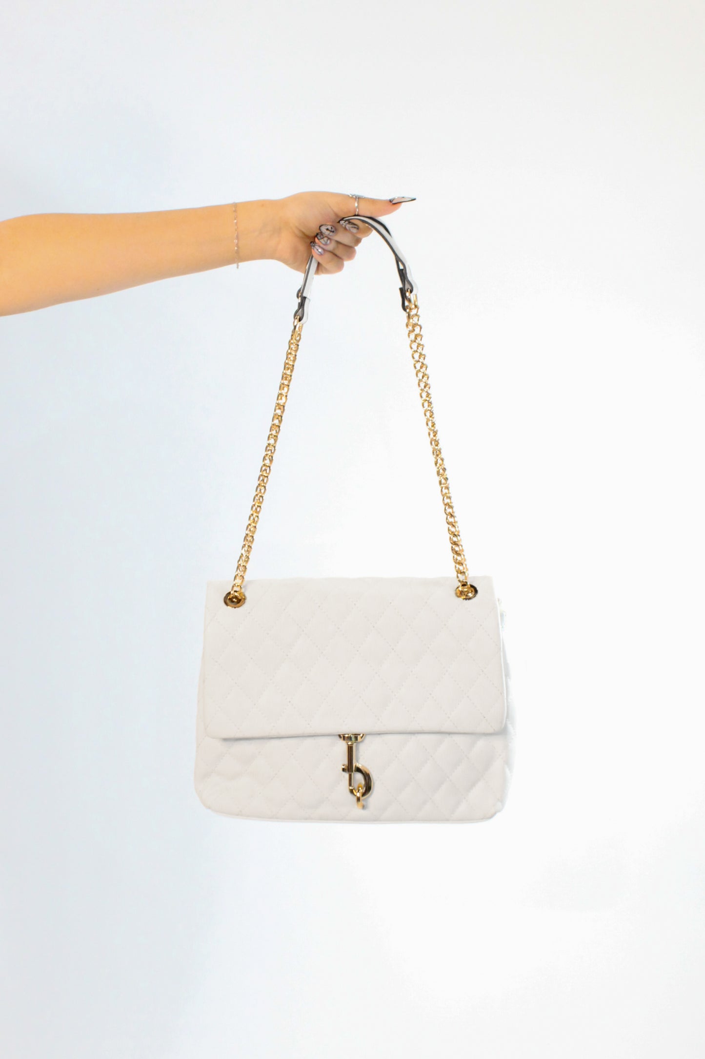 The Good Purse - White - Tan - Black