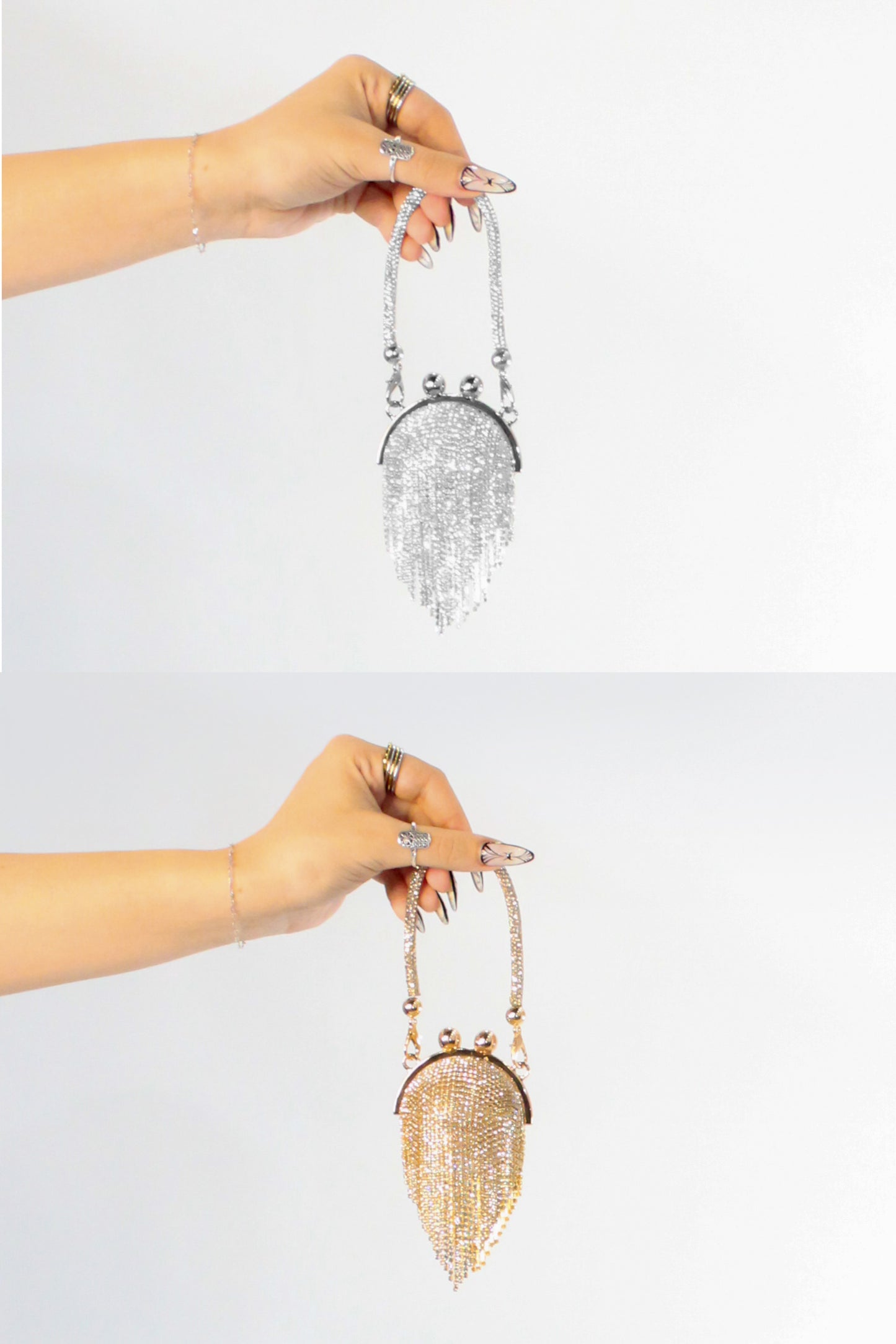 Shinning Purse - Gold - Silver