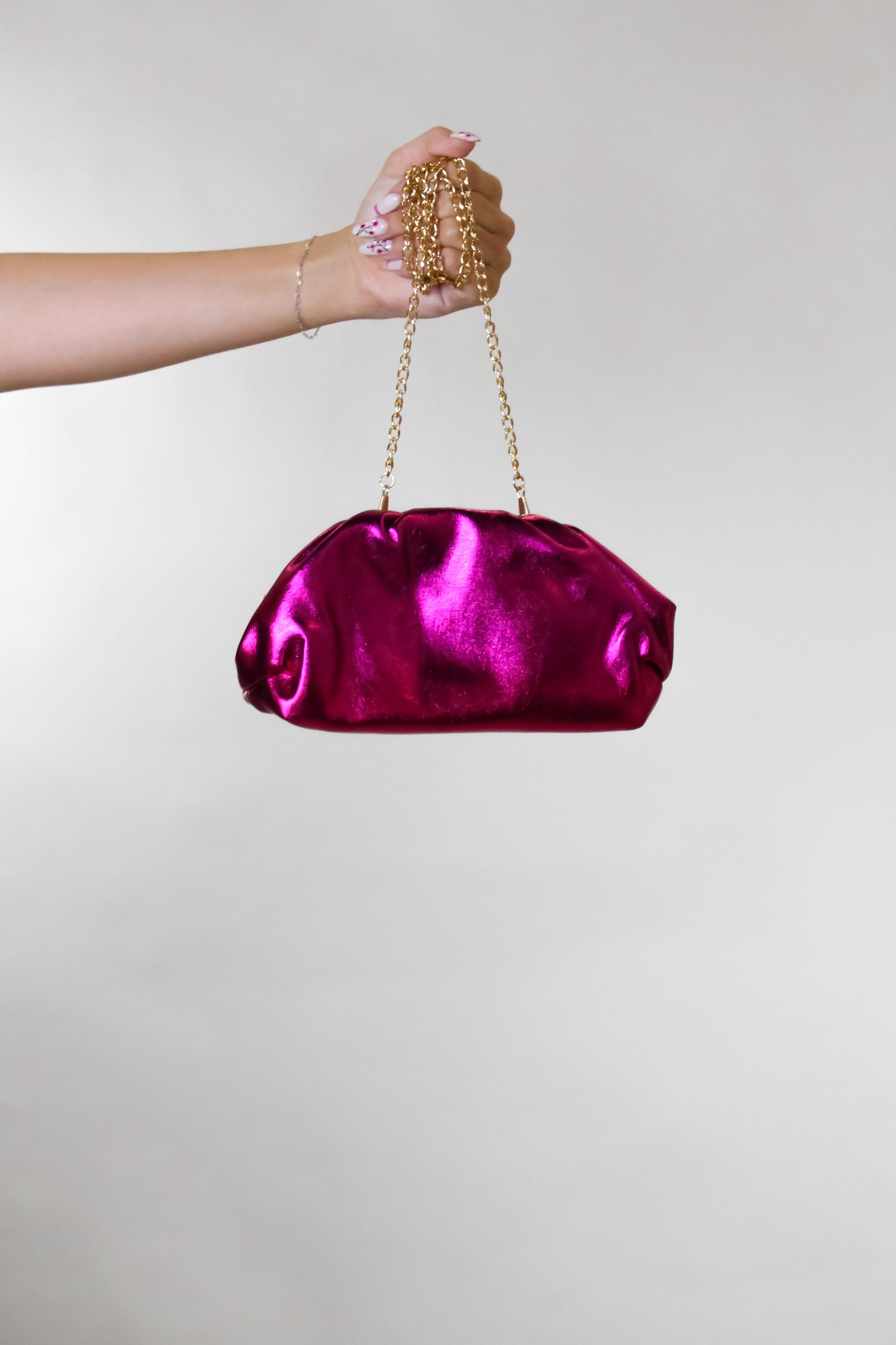 Good To Me  Purse - Fuchsia - Black