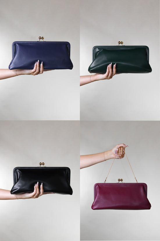 All Things End Purse - Black - Burgundy - Green - Blue