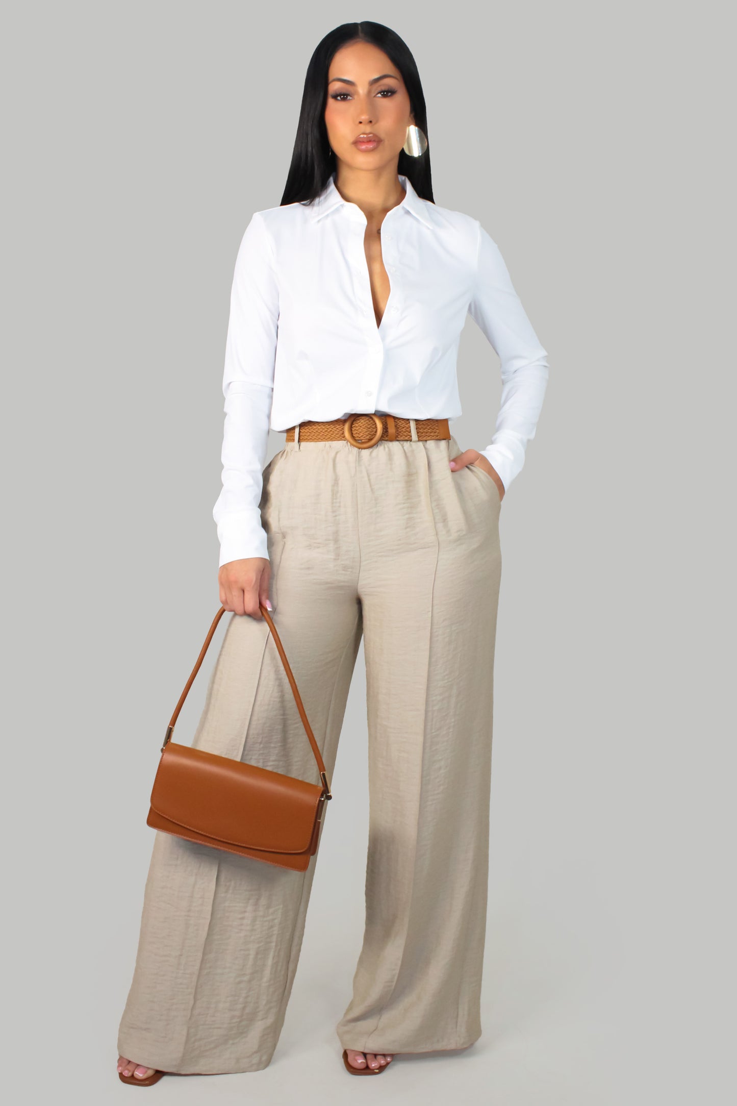 Ada's Pants -Khaki