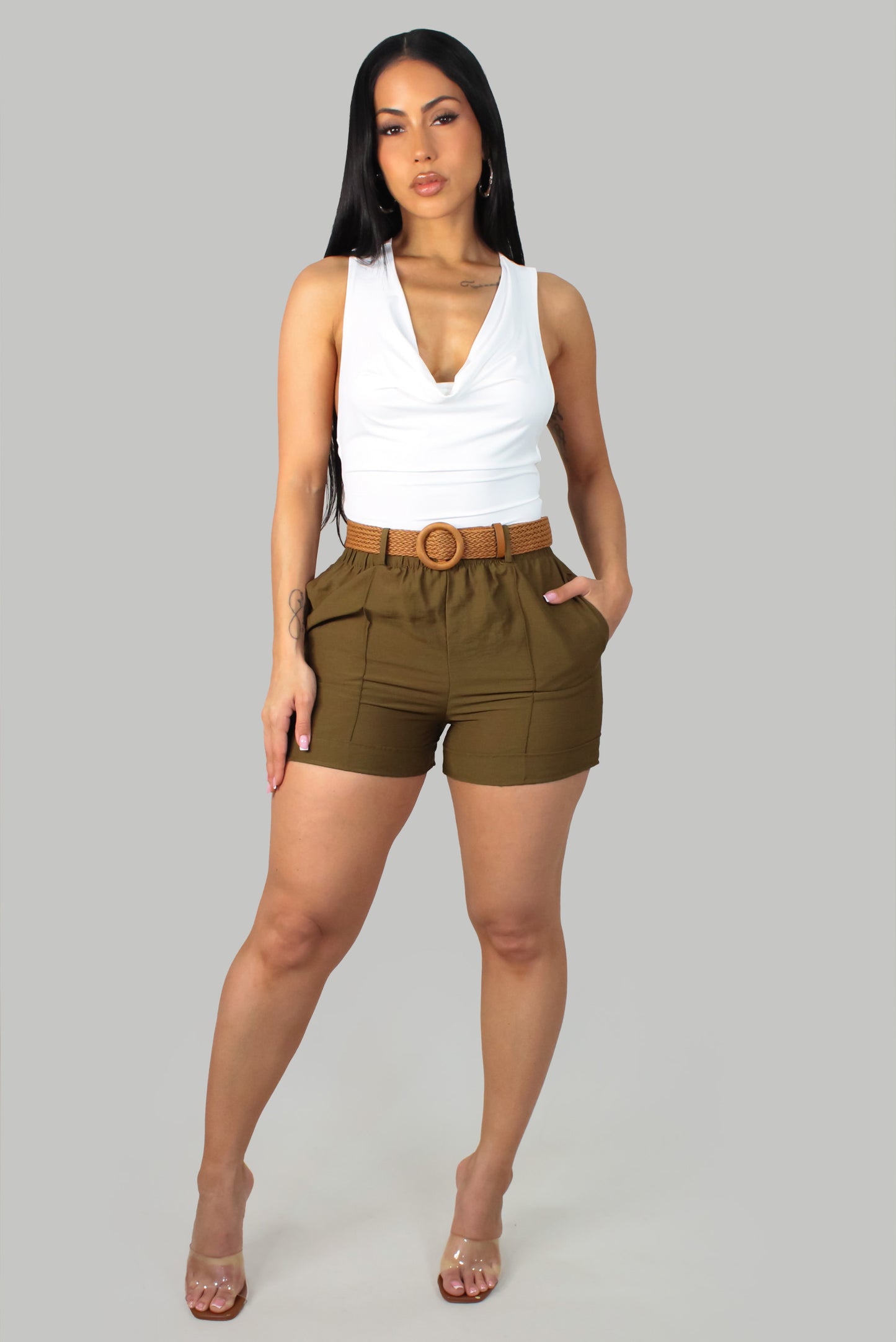 DD-Jin Short - Olive