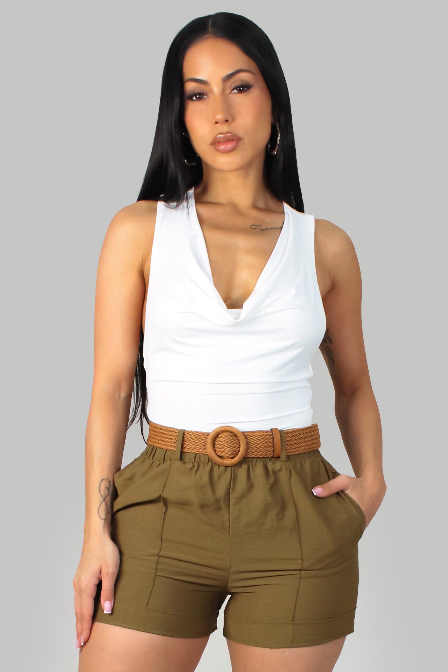 Easy Going Bodysuit - White