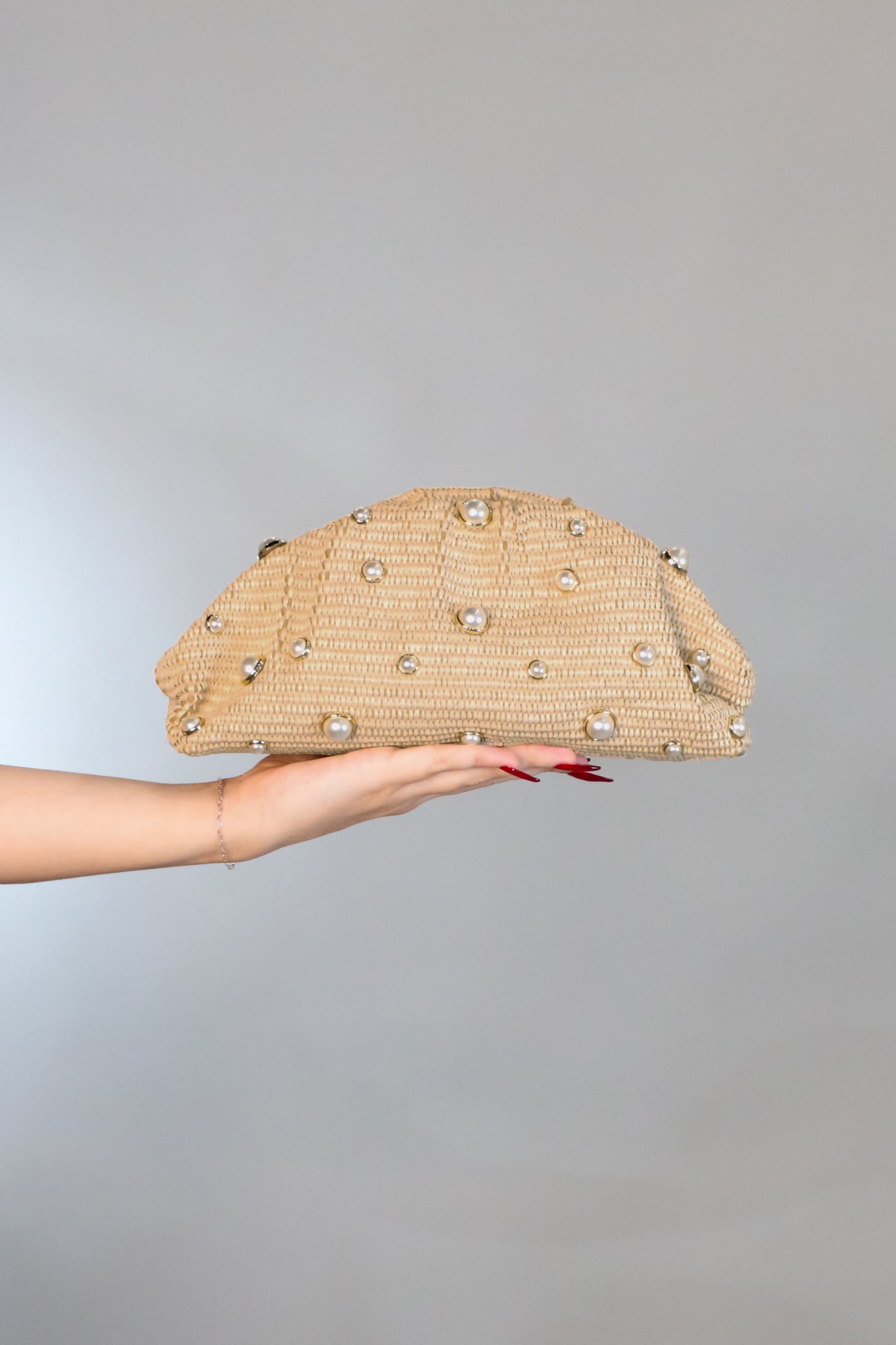 Stay Forever Purse - Ivory - Khaki