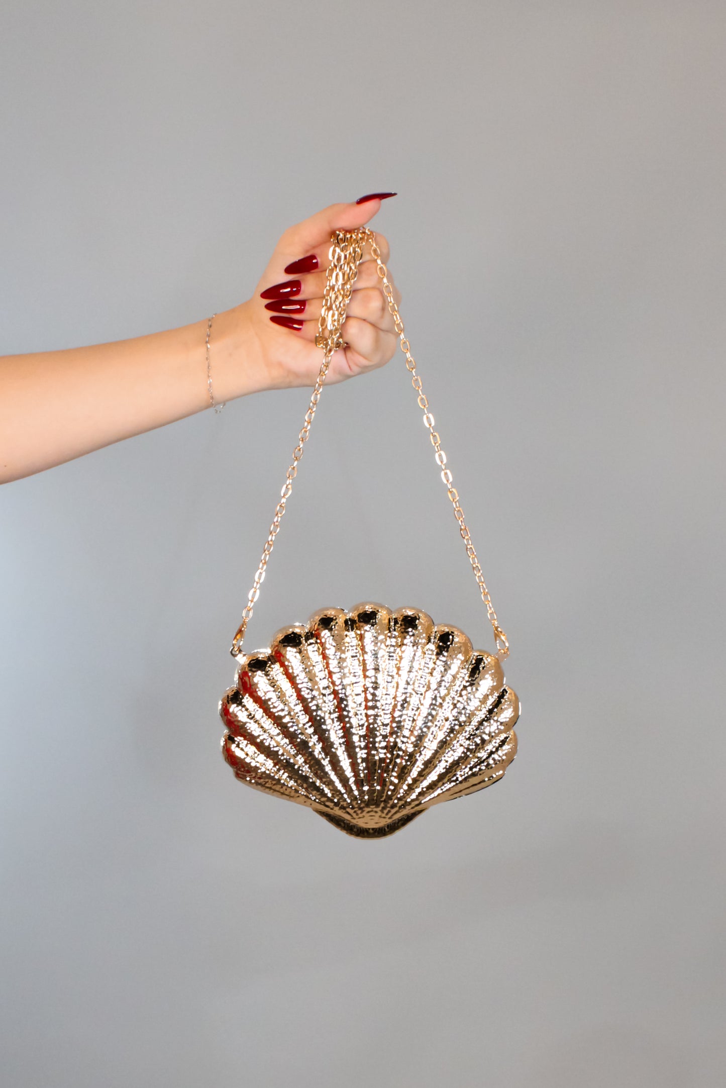 The Shell Purse - Silver - Gold