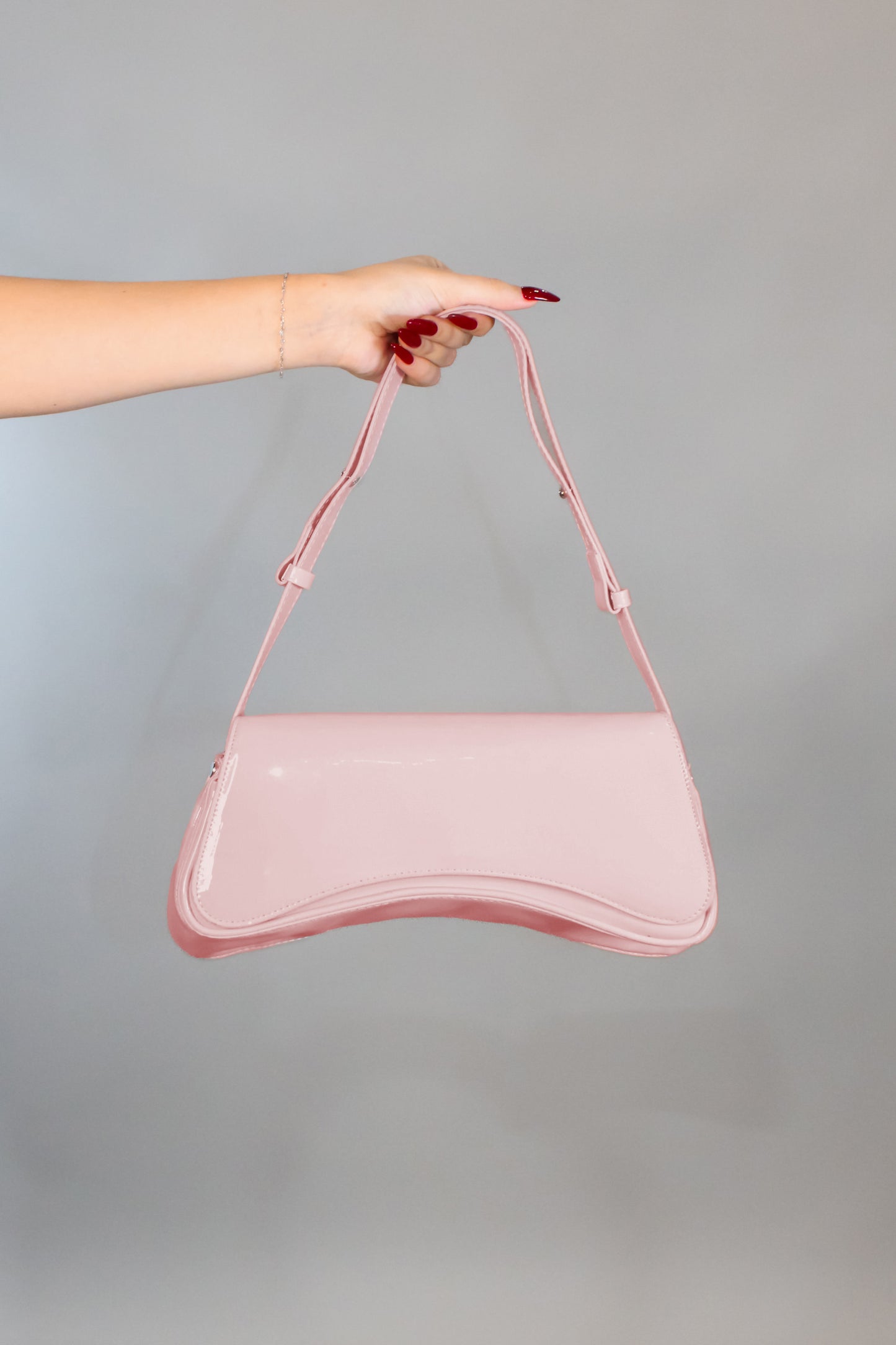 Focus On Me Purse - Blue - Pink