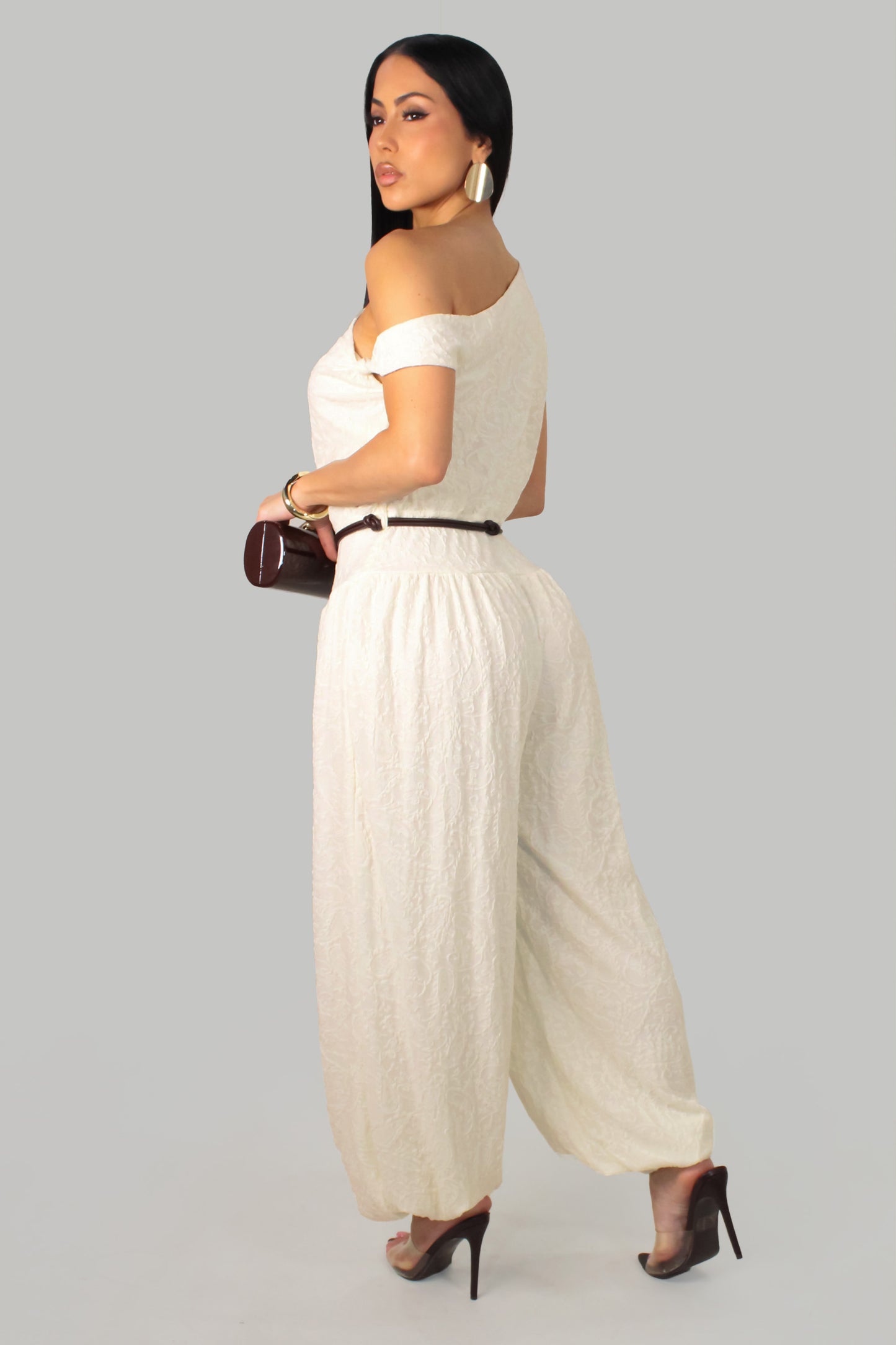 Unforgiven Jumpsuit - Ivory